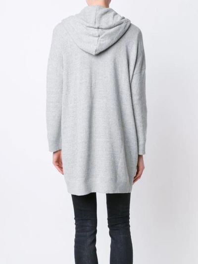 Shop R13 Long Zipped Hoodie