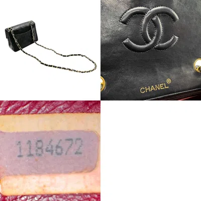 Pre-owned Chanel Navy Leather Shoulder Bag ()