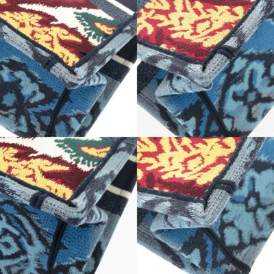 Pre-owned Dior Christian  Blue Red Color Yellow Canvas Tote Bag () In Blue, Red Color, Yellow