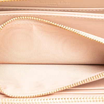 Pre-owned Dior Christian  Pink Leather Coin Purse/coin Case ()