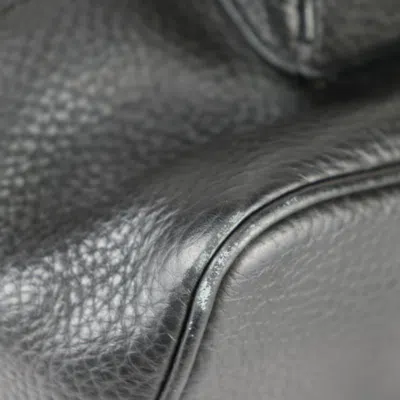 Pre-owned Coach Black Leather Backpack ()