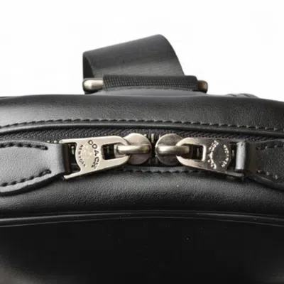 Pre-owned Coach Black Leather Shoulder Bag Sling Bag ()