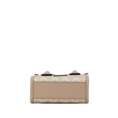 Pre-owned Gucci Beige Pvc Leather Handbag Shoulder Bag ()