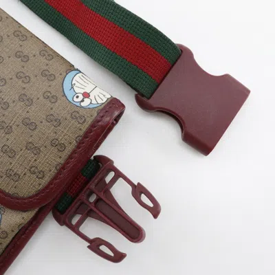 Pre-owned Gucci Brown Gg Supreme Canvas Fanny Pack Sling Bag ()