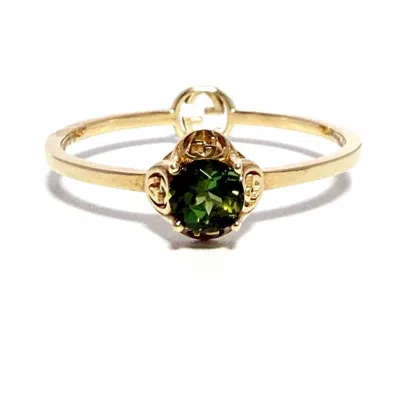 Pre-owned Gucci Gold Yellow Gold (18k) Band Ring ()