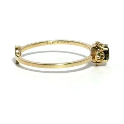 Pre-owned Gucci Gold Yellow Gold (18k) Band Ring ()