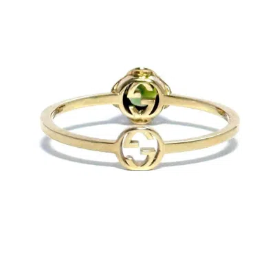 Pre-owned Gucci Gold Yellow Gold (18k) Band Ring ()