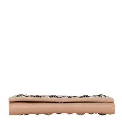 Pre-owned Jimmy Choo Beige Leather Wallet (bi-fold) ()