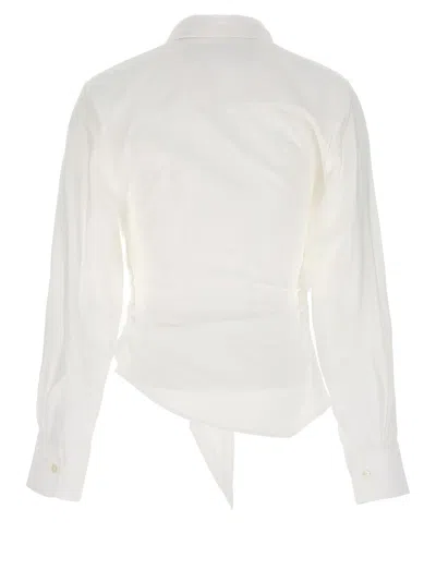 Jacquemus La Chemise Bahia Knotted Cotton Shirt