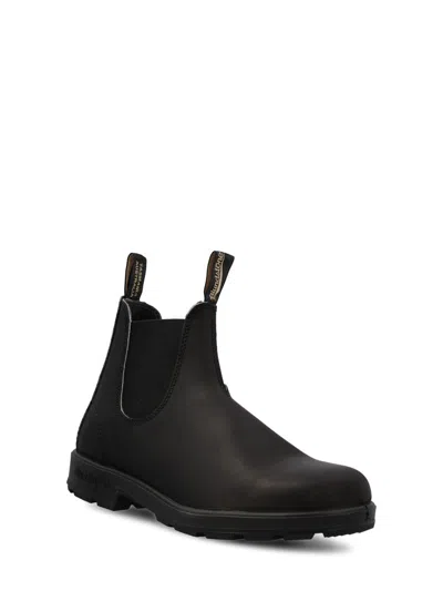 Blundstone 510 Boots Voltan Black Leather In Black & Black