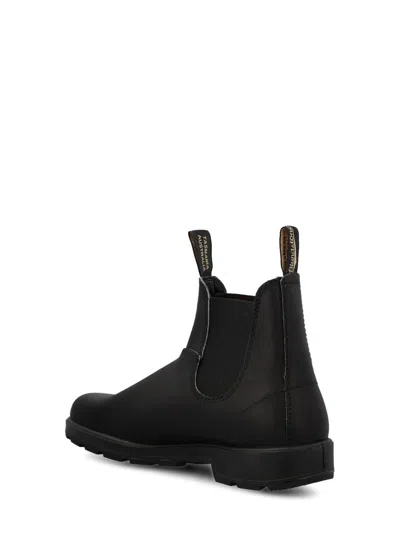 Blundstone 510 Boots Voltan Black Leather In Black & Black