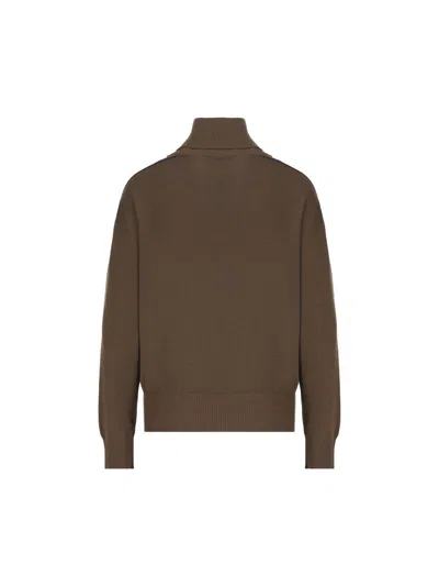 Burberry Wool Sweater In Green