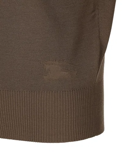 Burberry Wool Sweater In Green