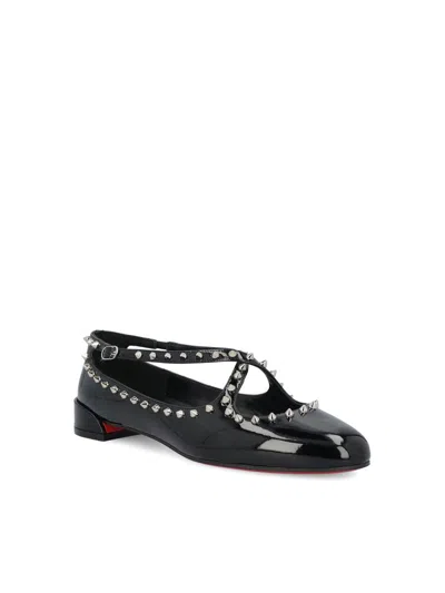Christian Louboutin Women's Pilouta Jane Ballet Flats In Black