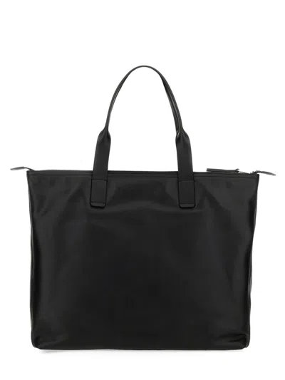 Dolce & Gabbana Carryall Tote Bag With Top Handles In Black