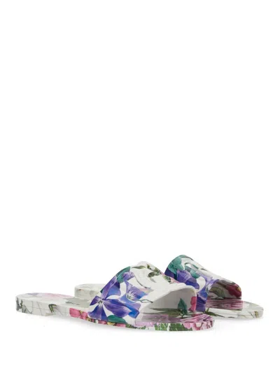Dolce & Gabbana Women's Slide Sandal | Size 39 | Cw2215 In Multicolor