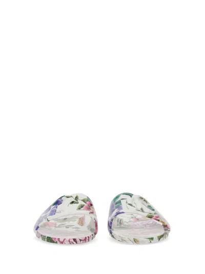 Dolce & Gabbana Women's Slide Sandal | Size 39 | Cw2215 In Multicolor