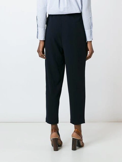 Shop Rodebjer 'aston' Trousers In Blue