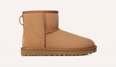 Ugg Women Classic Mini Ii Boot In Chestnut In Pink