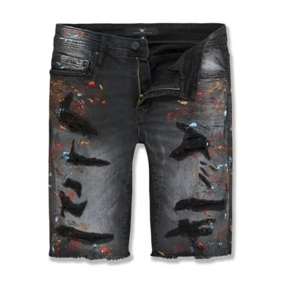 Jordan Craig Men's Vengeance Denim Short In Industrial Black In Multi