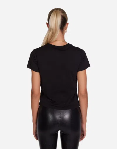 Lauren Moshi Ursula Heart Face Patch In Black