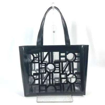 Pre-owned Celine Black Vinyl Shoulder Bag Tote Bag ()