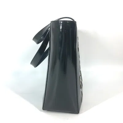 Pre-owned Celine Black Vinyl Shoulder Bag Tote Bag ()