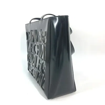 Pre-owned Celine Black Vinyl Shoulder Bag Tote Bag ()