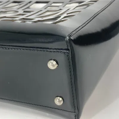 Pre-owned Celine Black Vinyl Shoulder Bag Tote Bag ()