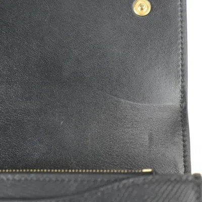 Pre-owned Celine Black Wallet (bi-fold) ()