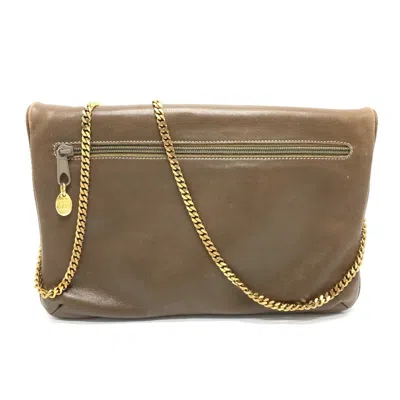 Pre-owned Celine Brown Leather Shoulder Bag ()