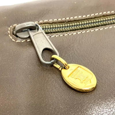 Pre-owned Celine Brown Leather Shoulder Bag ()