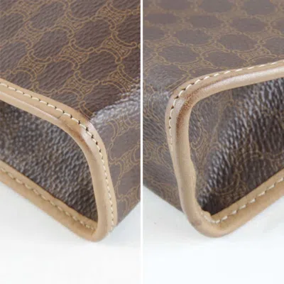 Pre-owned Celine Brown Pvc Clutch Bag ()