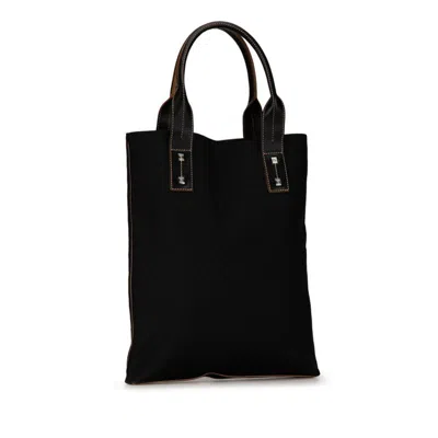 Pre-owned Celine Macadam Brown Pvc Leather Handbag Tote Bag ()