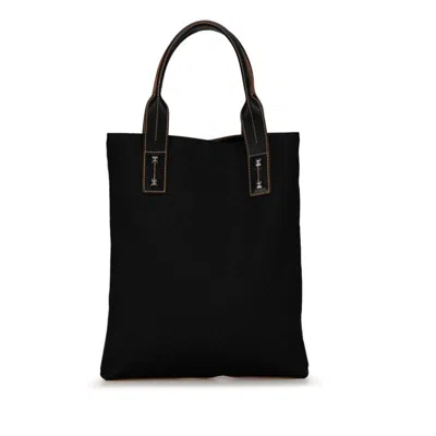 Pre-owned Celine Macadam Brown Pvc Leather Handbag Tote Bag ()