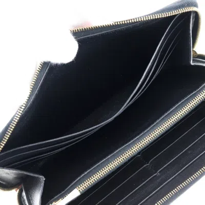 Pre-owned Celine Pink Leather Long Wallet (bi-fold) ()