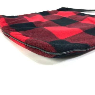 Pre-owned Celine Red Cotton Shoulder Bag ()