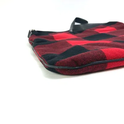 Pre-owned Celine Red Cotton Shoulder Bag ()