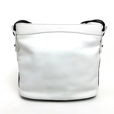 Pre-owned Celine White Leather Shoulder Bag ()