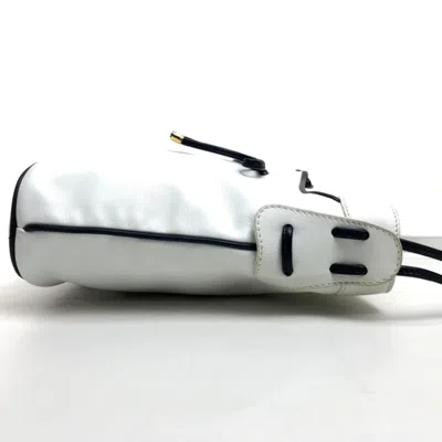Pre-owned Celine White Leather Shoulder Bag ()