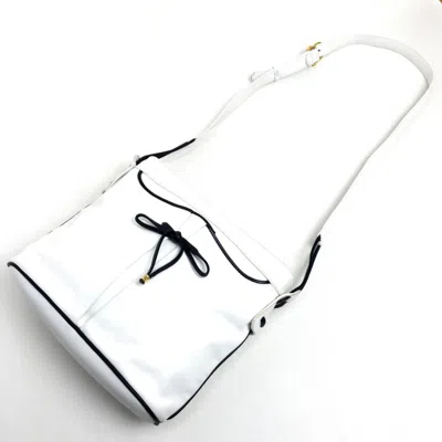 Pre-owned Celine White Leather Shoulder Bag ()
