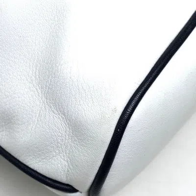 Pre-owned Celine White Leather Shoulder Bag ()