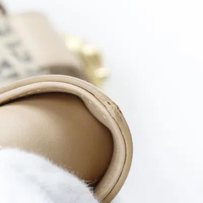 Pre-owned Fendi Beige Canvas Shoulder Bag ()