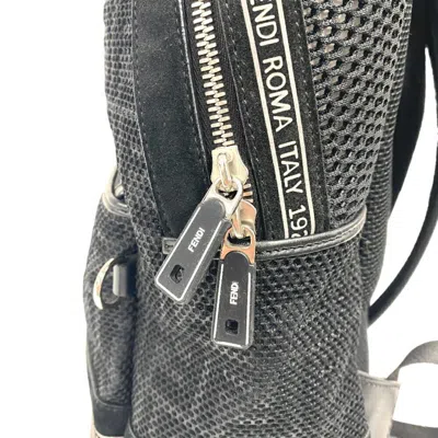 Pre-owned Fendi Black Backpack ()