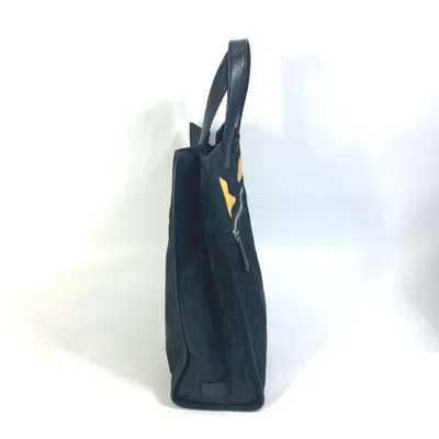 Pre-owned Fendi Black Cloth Tote Bag ()