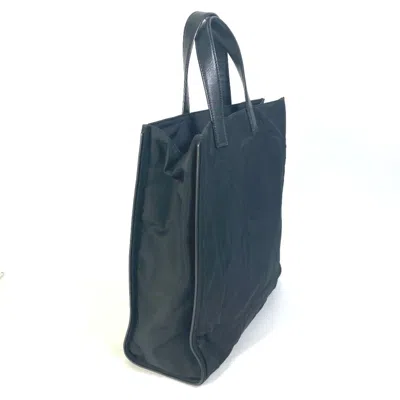Pre-owned Fendi Black Cloth Tote Bag ()