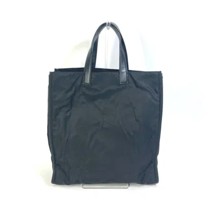 Pre-owned Fendi Black Cloth Tote Bag ()