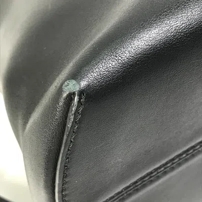 Pre-owned Fendi Black Leather Backpack ()