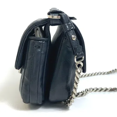 Pre-owned Fendi Black Leather Shoulder Bag ()