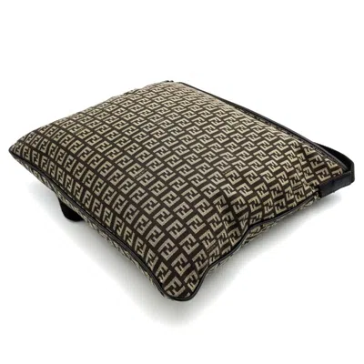 Pre-owned Fendi Brown Canvas Shoulder Bag ()